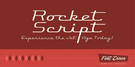 Rocket Script font