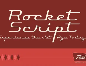 Rocket Script font