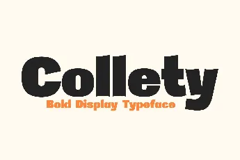 Collety font