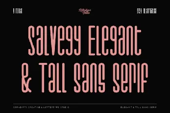 Salvegy font