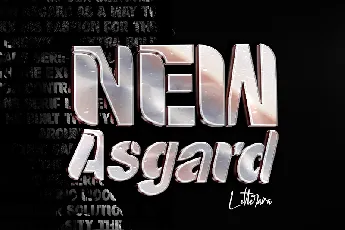 New Asgard - Personal Use font