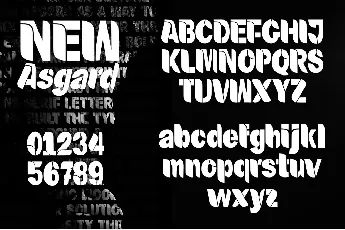 New Asgard - Personal Use font