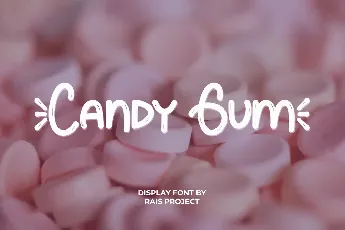 Candy Gum Demo font