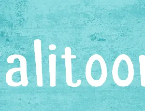 Palitoon font