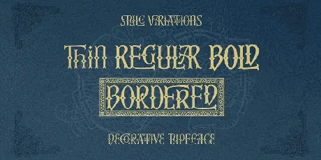 Second Reign font