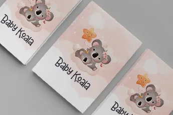 Cute Koala font