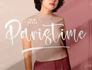 Paristime font