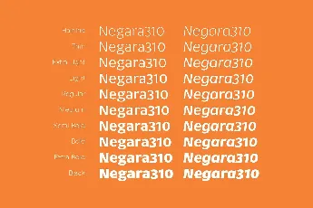 Negara Serif font