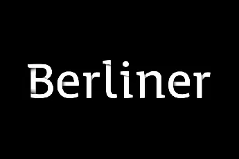 Berliner font