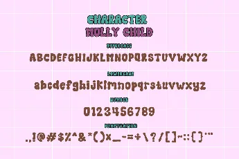 Molly Child font