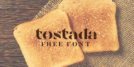 Tostada font