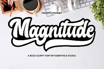 Magnitude font