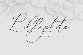 Lillywhite font