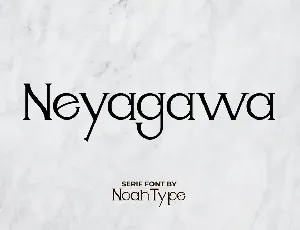 Neyagawa font