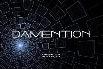 Damention font