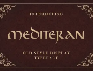 Mediteran font