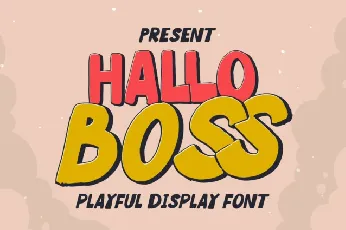 Hallo Boss font