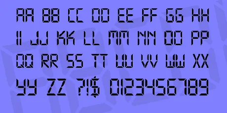 Technology font