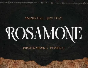 Rosamone font