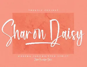 Sharon Daisy font