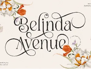 Belinda Avenue font