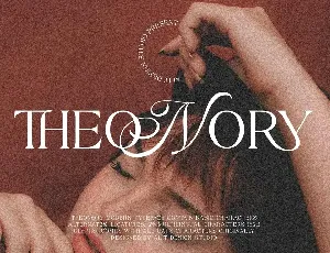 Theonory version font