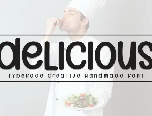 Delicious Display font