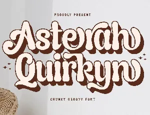 Asterah Quirkyn font