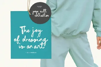 Turquoise Kimono font