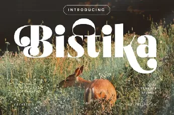 Bistika font