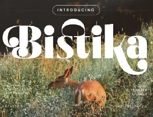 Bistika font