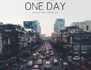 One Day Free font