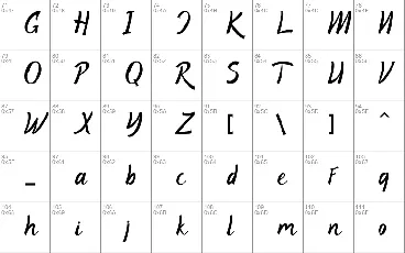 Holian font