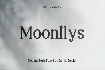 Moonllys font