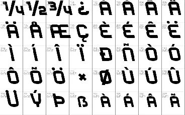 Rueck font