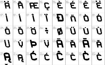 Rueck font