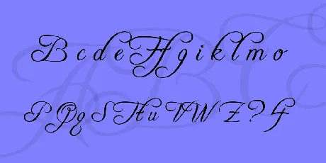 Freebooter Script font