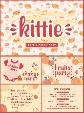 kittie Display font