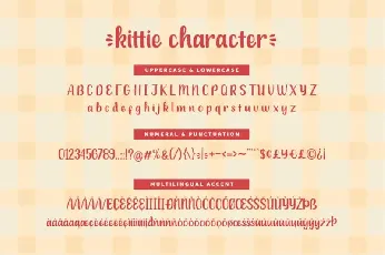 kittie Display font