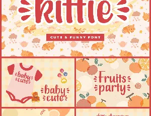 kittie Display font