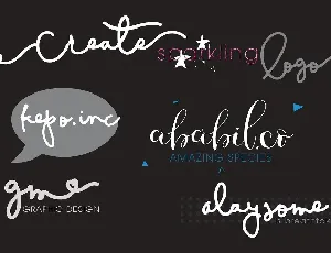 Cest La Isabelly Script font