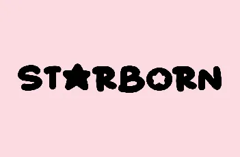 Starborn font