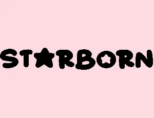 Starborn font