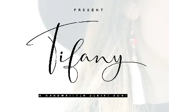 Tifany Script font