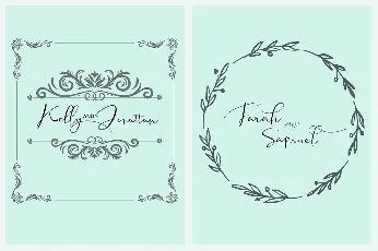 Tifany Script font