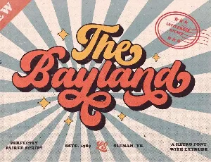 The Bayland font