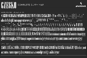 Czesko font
