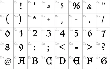 Kuenstler Gotisch font