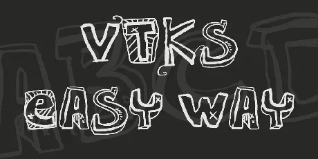 VTKS EASY WAY font