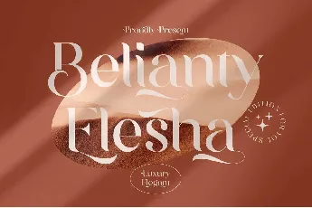 Belianty Elesha font